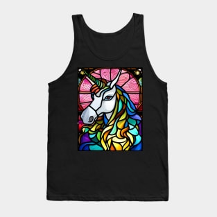 Stained Glass Unicorn Tank Top